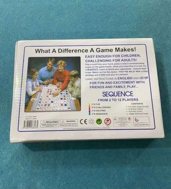 Sequence Board Game 17.5 inch - Image 5