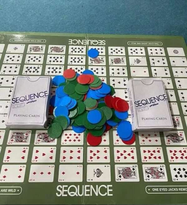 Sequence Board Game 17.5 inch - Image 7