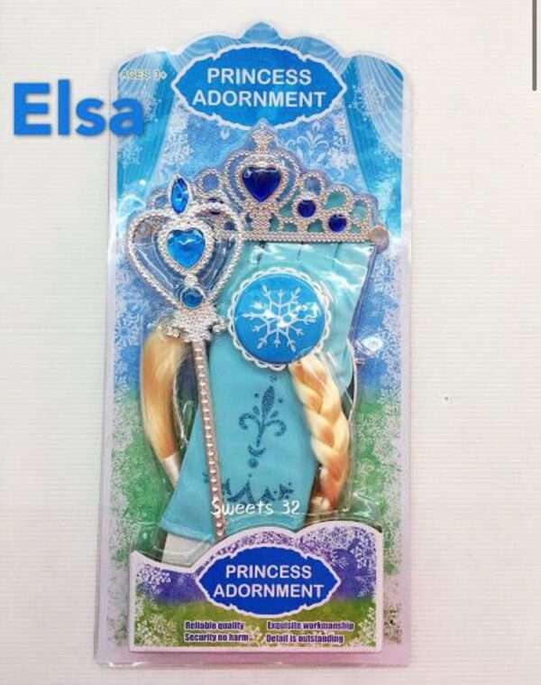 Elsa & Anna crown wig