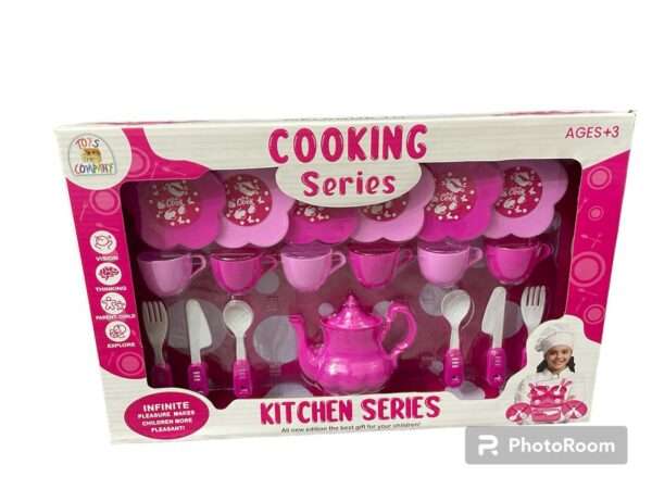 Kids play tea set toy - Image 7
