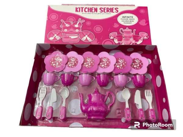 Kids play tea set toy