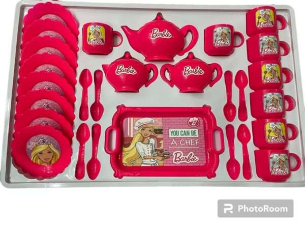 Barbie Tea Toy Set With Acesssories - Image 8