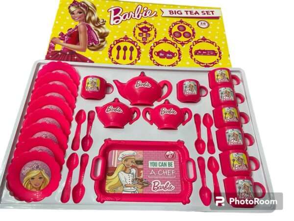 Barbie Tea Toy Set With Acesssories - Image 6