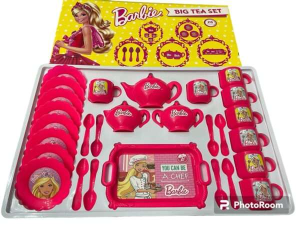 Barbie Tea Toy Set With Acesssories - Image 5