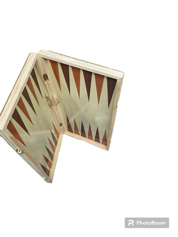3-in-1 Wooden Chess Set - Image 4