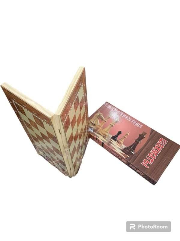 3-in-1 Wooden Chess Set - Image 7