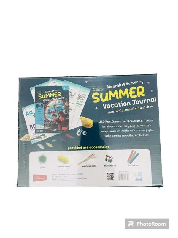 Summer vocation journal for kids
